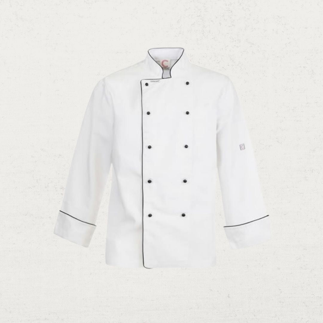 Executive Chef L/S Jacket w/Piping