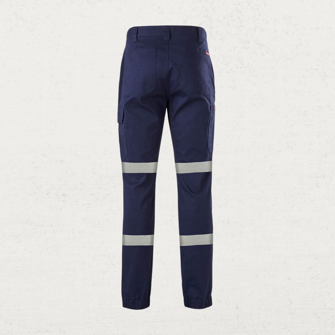 Drill Cargo Cuffed Pant with Tape