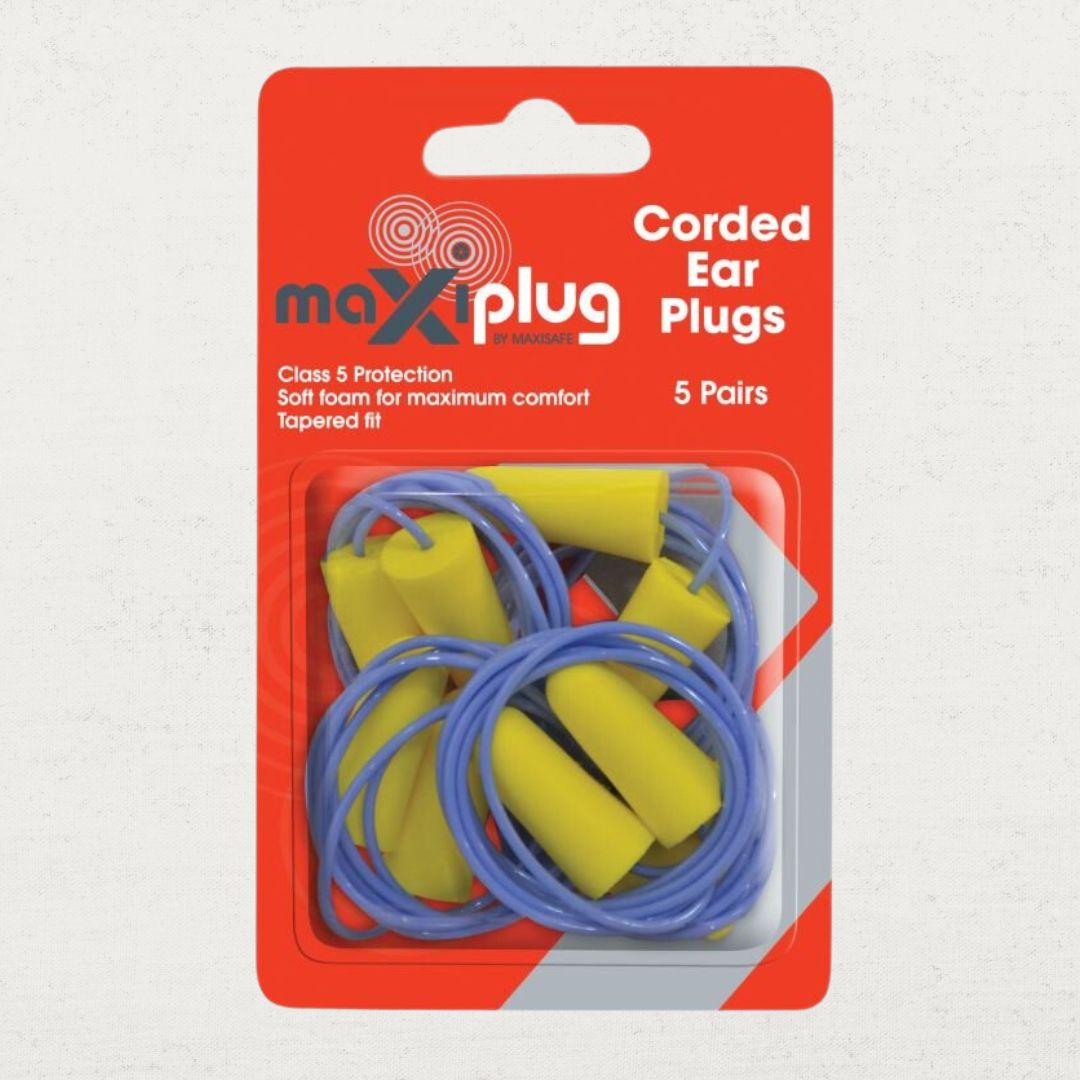 MaxiPlug Corded Blister Pack, 5 pairs