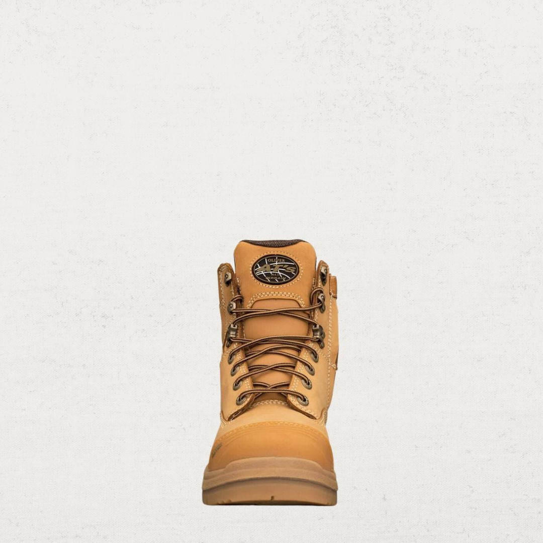 AT's Wheat Toe Guard Zip up Boot