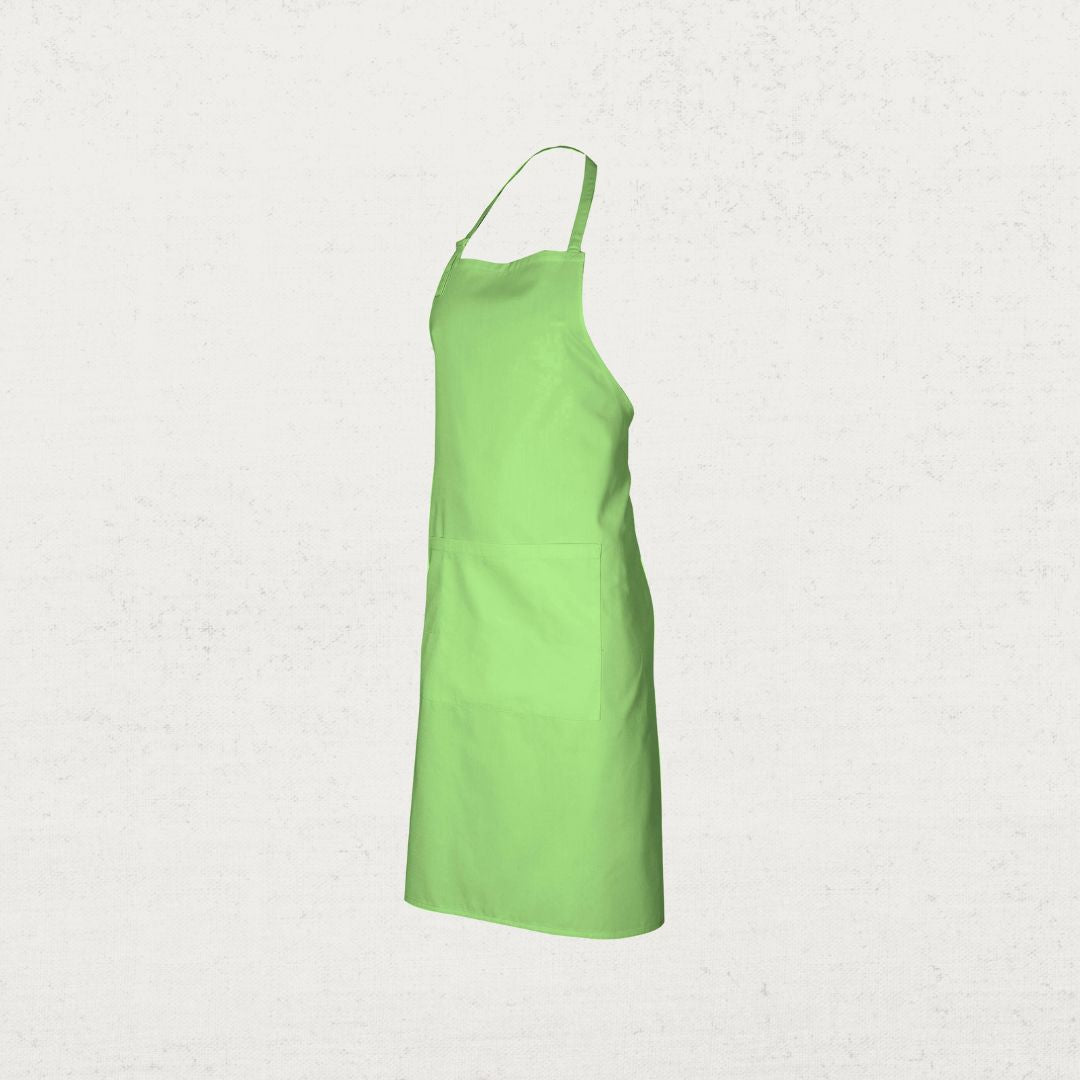 Bib Apron with Pocket and Pen Provision