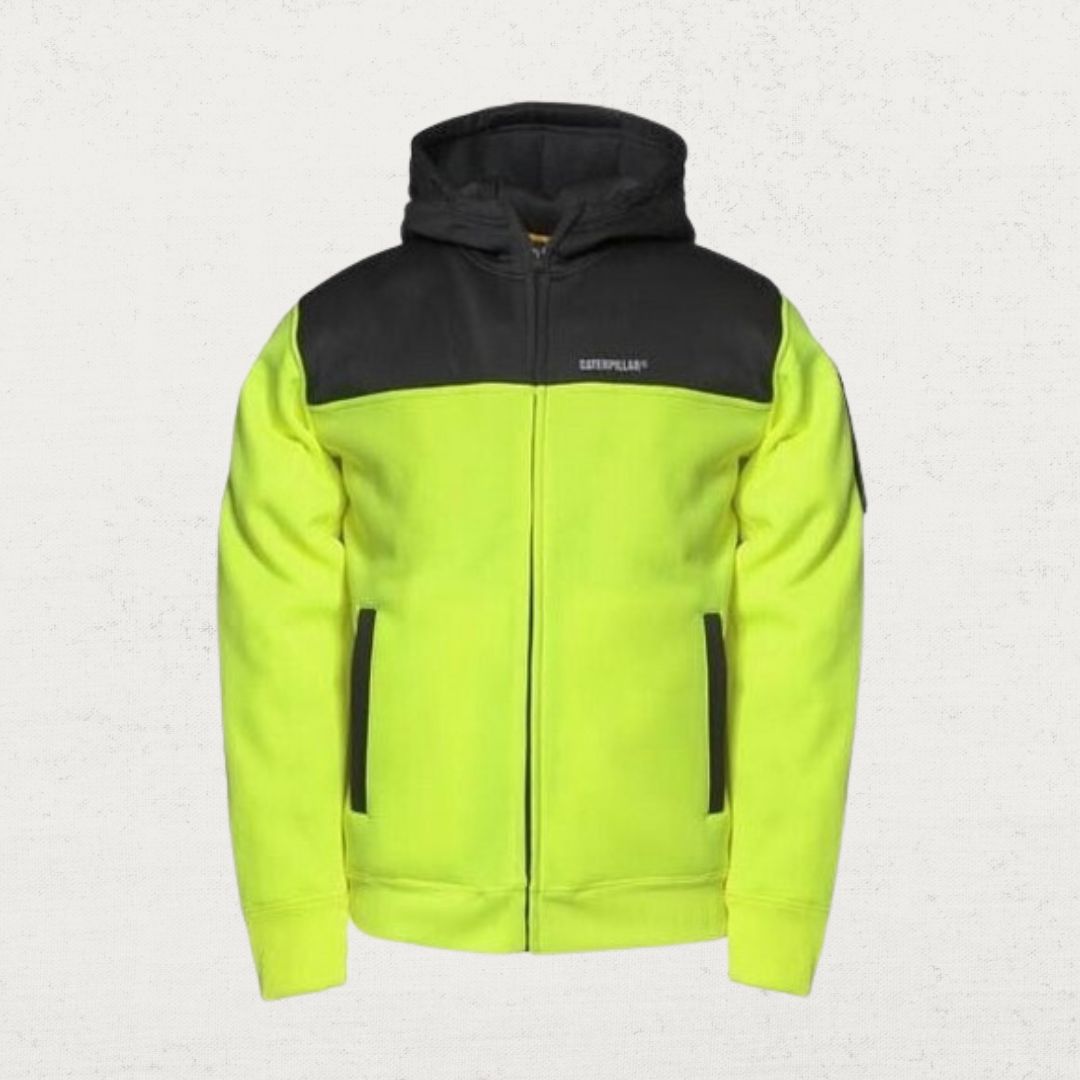 Hi Vis Full Zip Hoodie