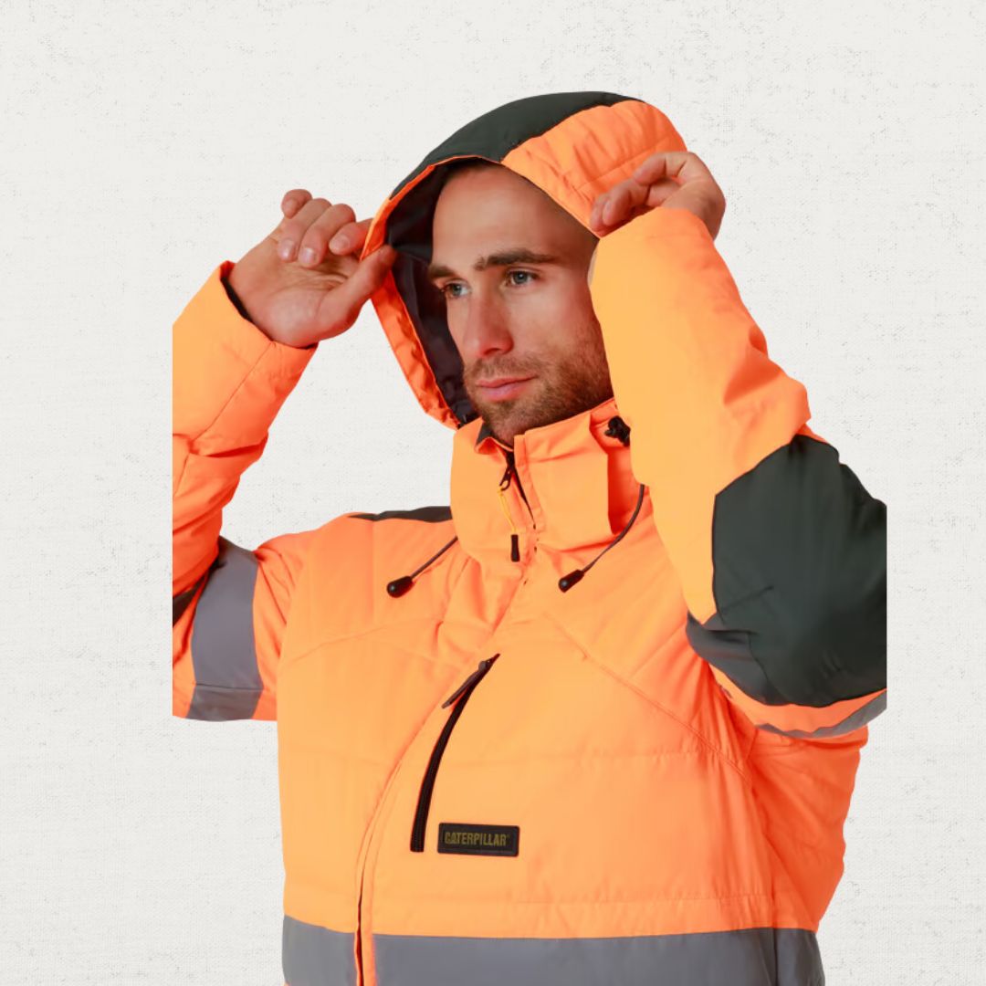 Hi Vis Boreaus Insulated Puffer Jacket