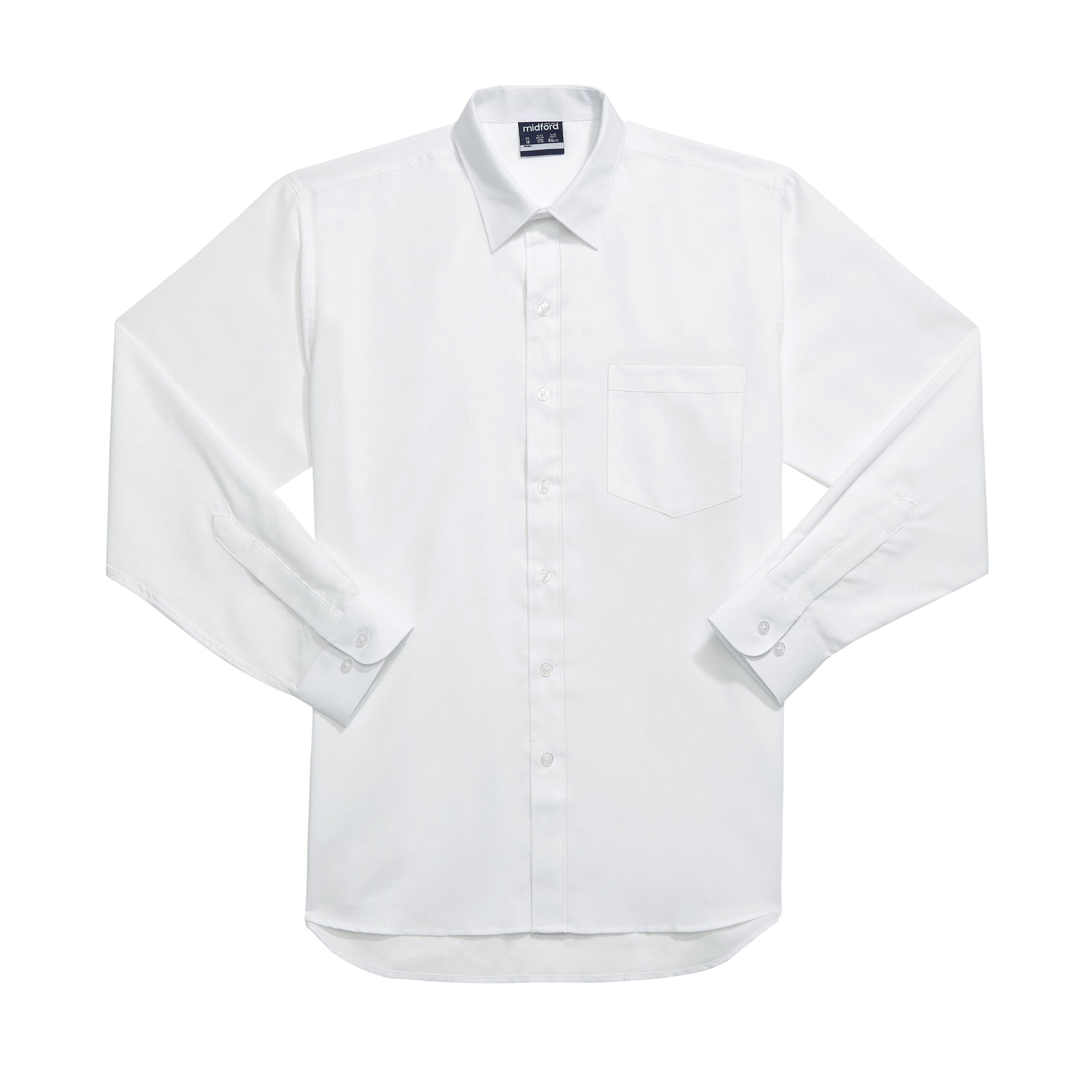 St. Patrick's Parish School - Boy's Long-Sleeve White Button-Up