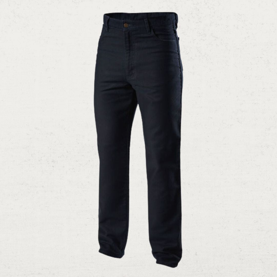Moleskin 5 Pocket Heavy Duty Denim Work Jeans