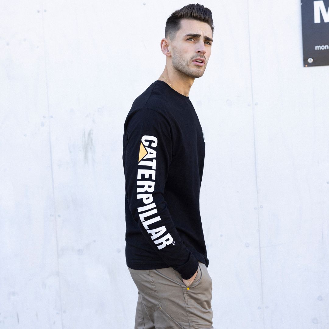 Trademark Banner Long Sleeve Tee