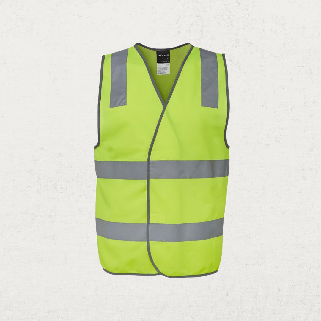 Hi Vis Safety Vest with Tape