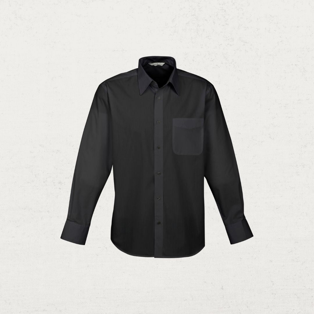 Base Poplin Long Sleeve Shirt