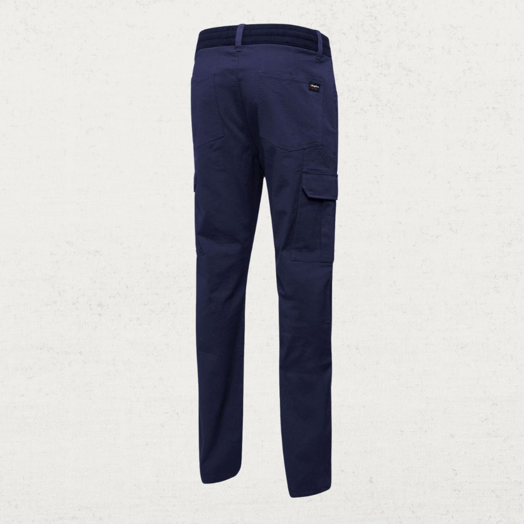 Rib Comfort Waist Ripstop Pant