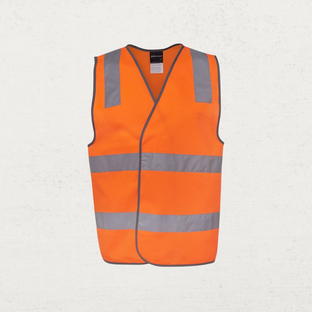 Hi Vis Safety Vest with Tape