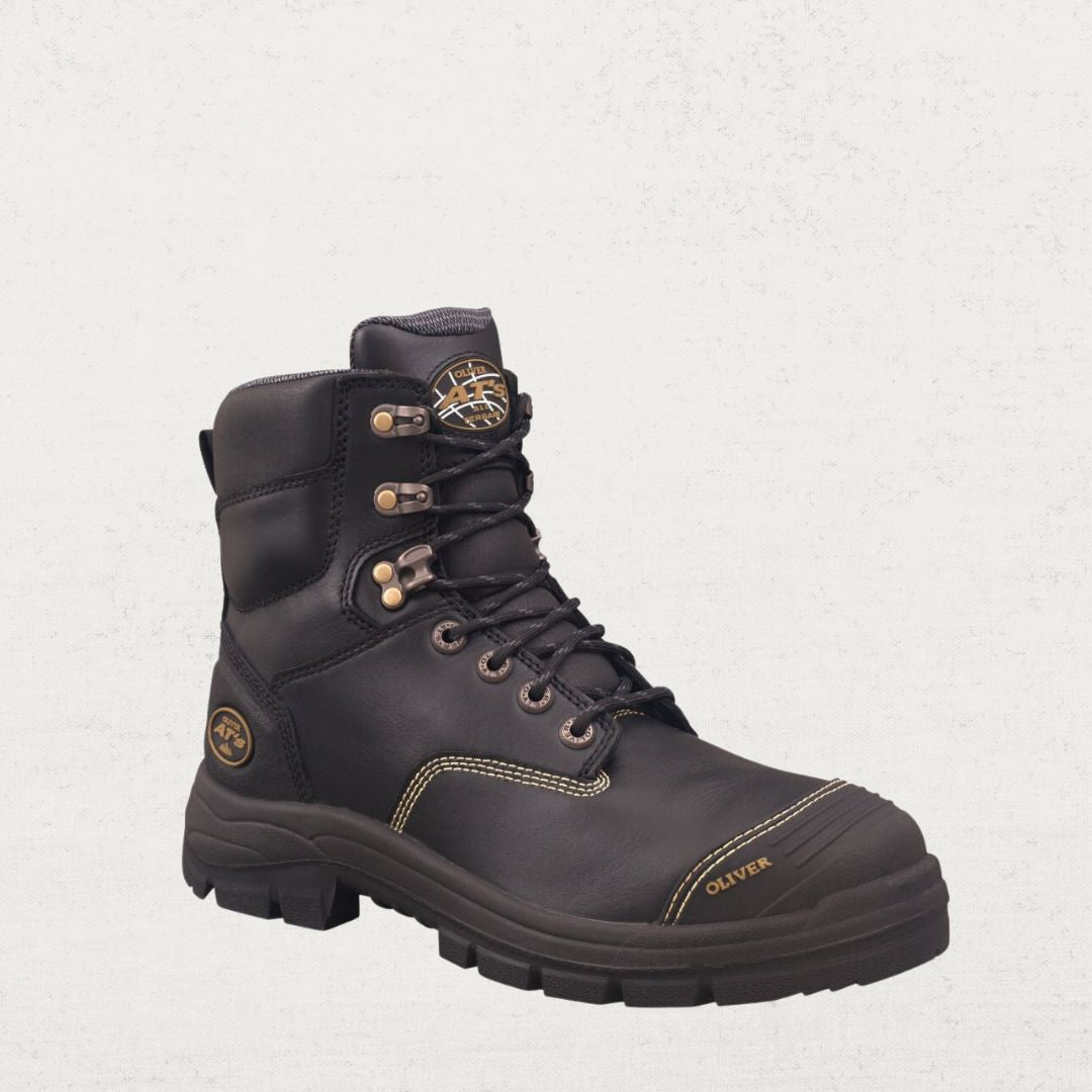AT's 150mm Side Zip Safety Boot