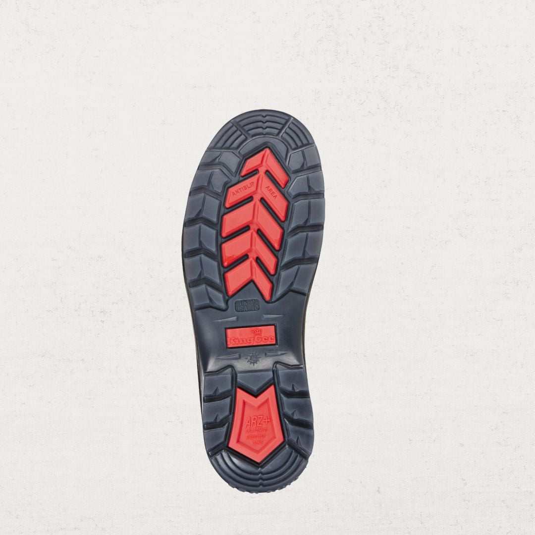 Non Safety Tradie Shield Side Zip Work Boot