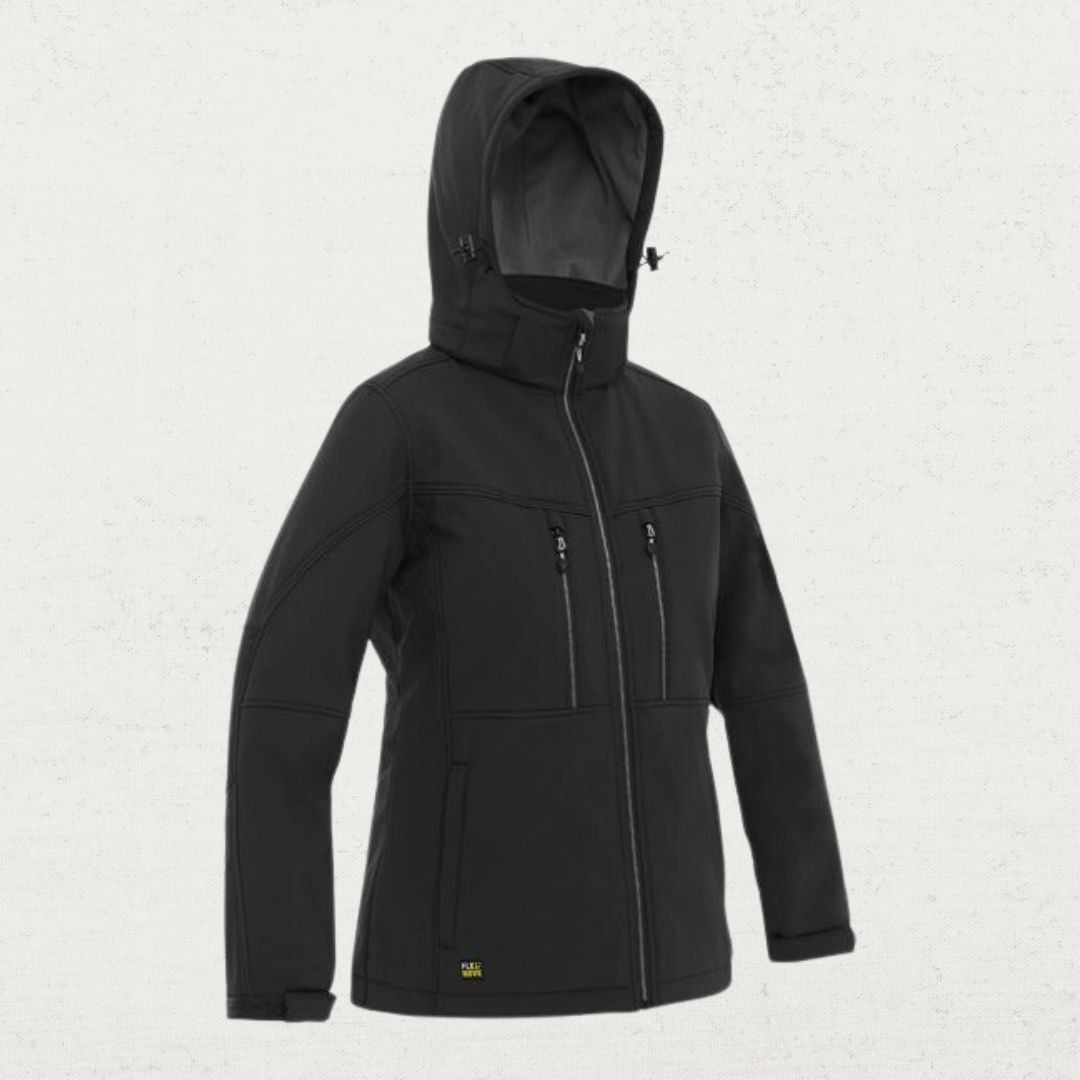 Flex & Move Ladies Hooded Soft Shell Jacket