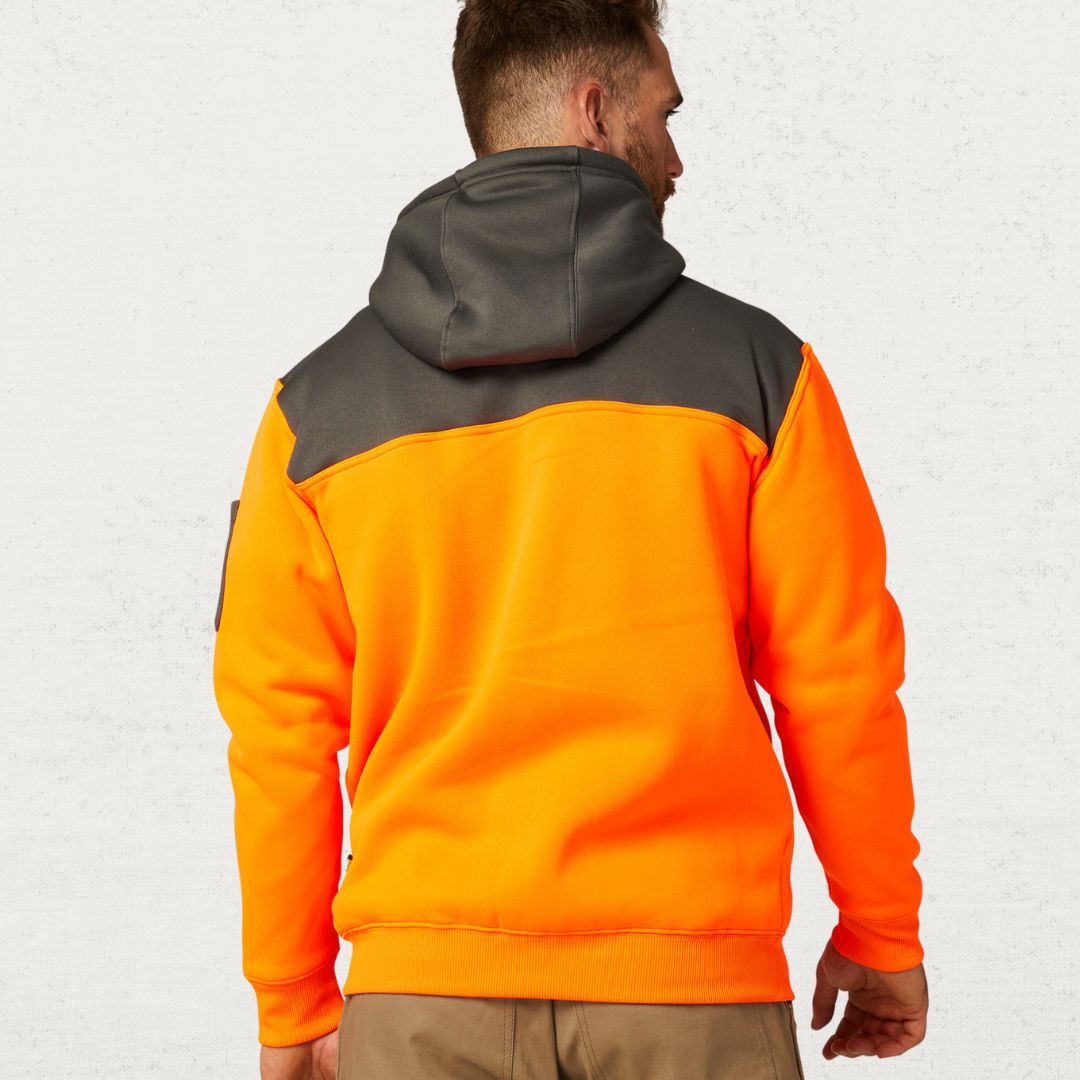 Hi Vis Full Zip Hoodie