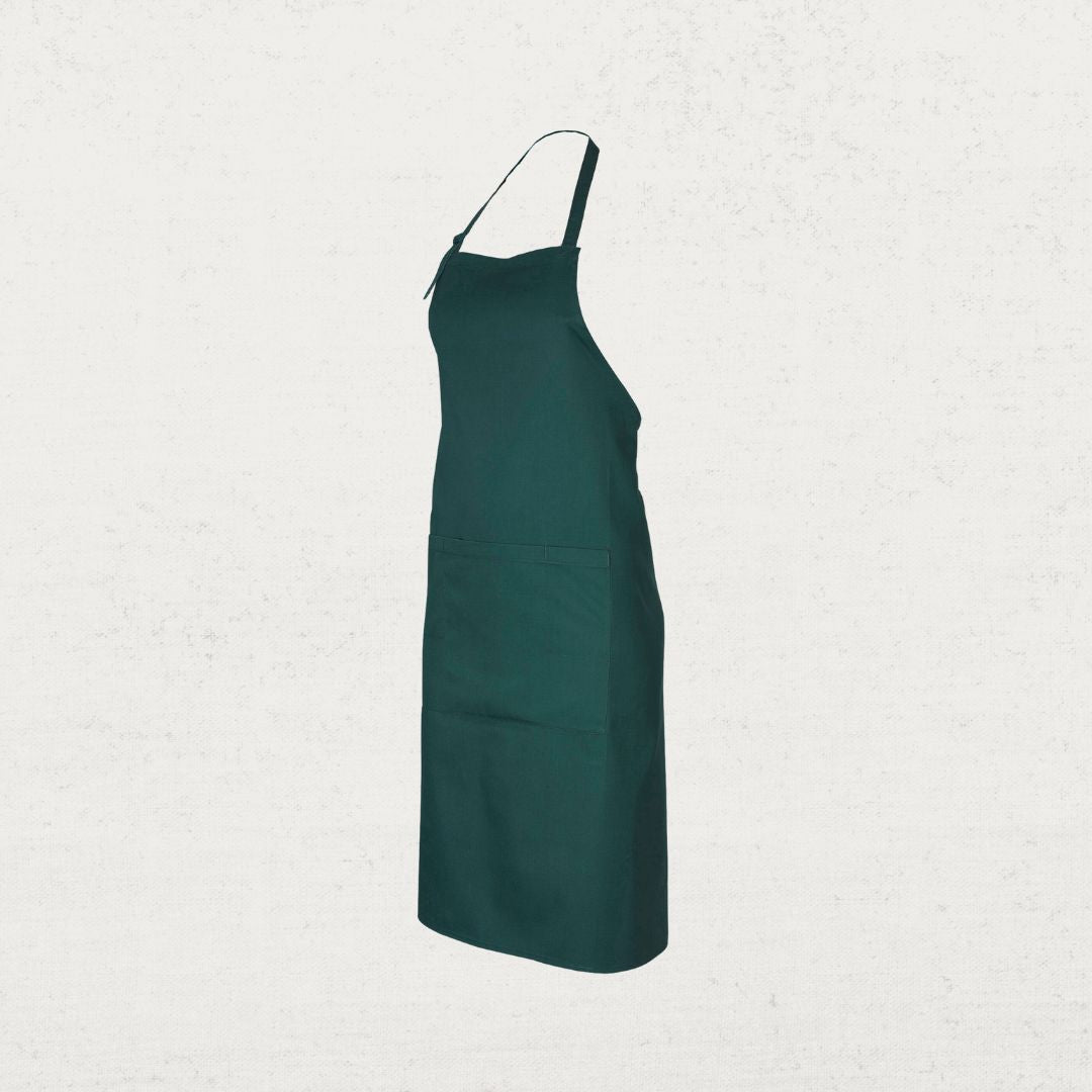 Bib Apron with Pocket and Pen Provision